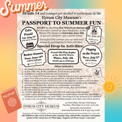 Passport to Summer Fun 2024